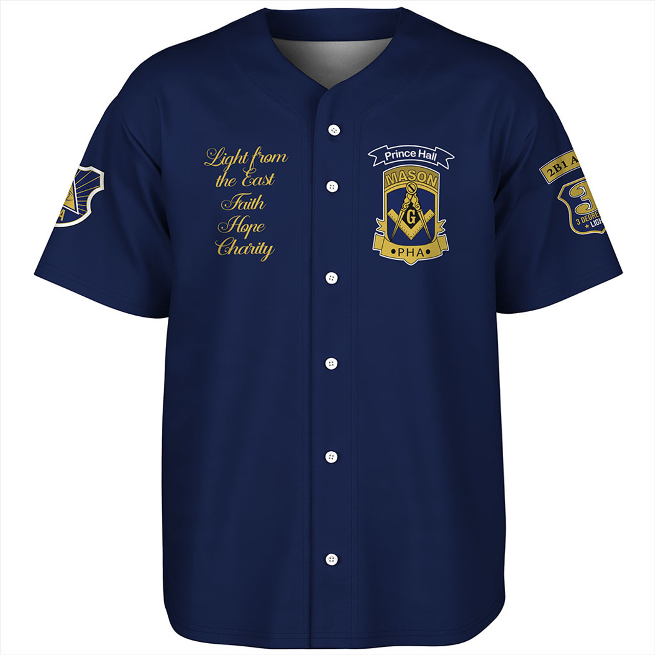 Freemasonry Baseball Shirt Brotherhood Masonic
