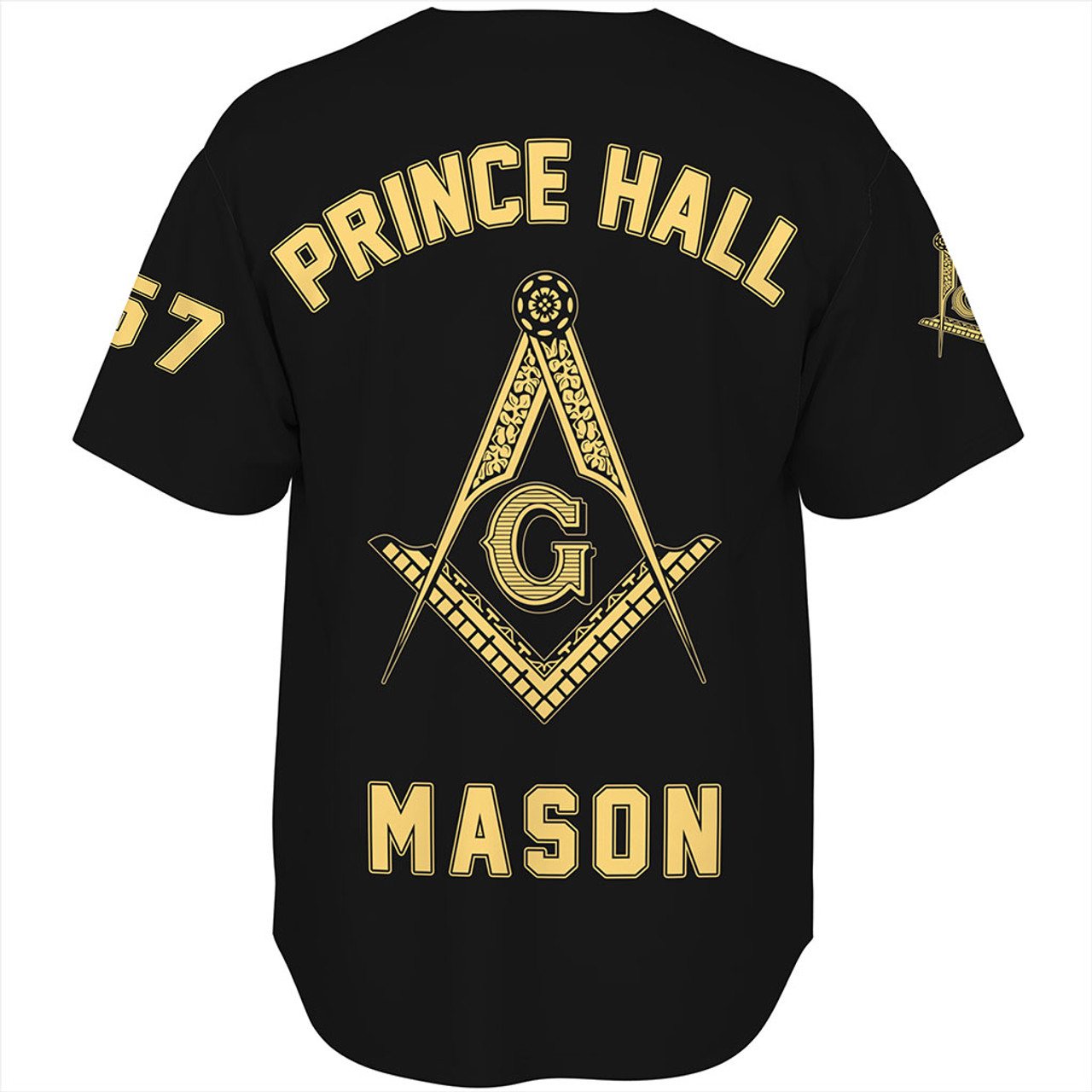 Freemasonry Baseball Shirt Letter Style