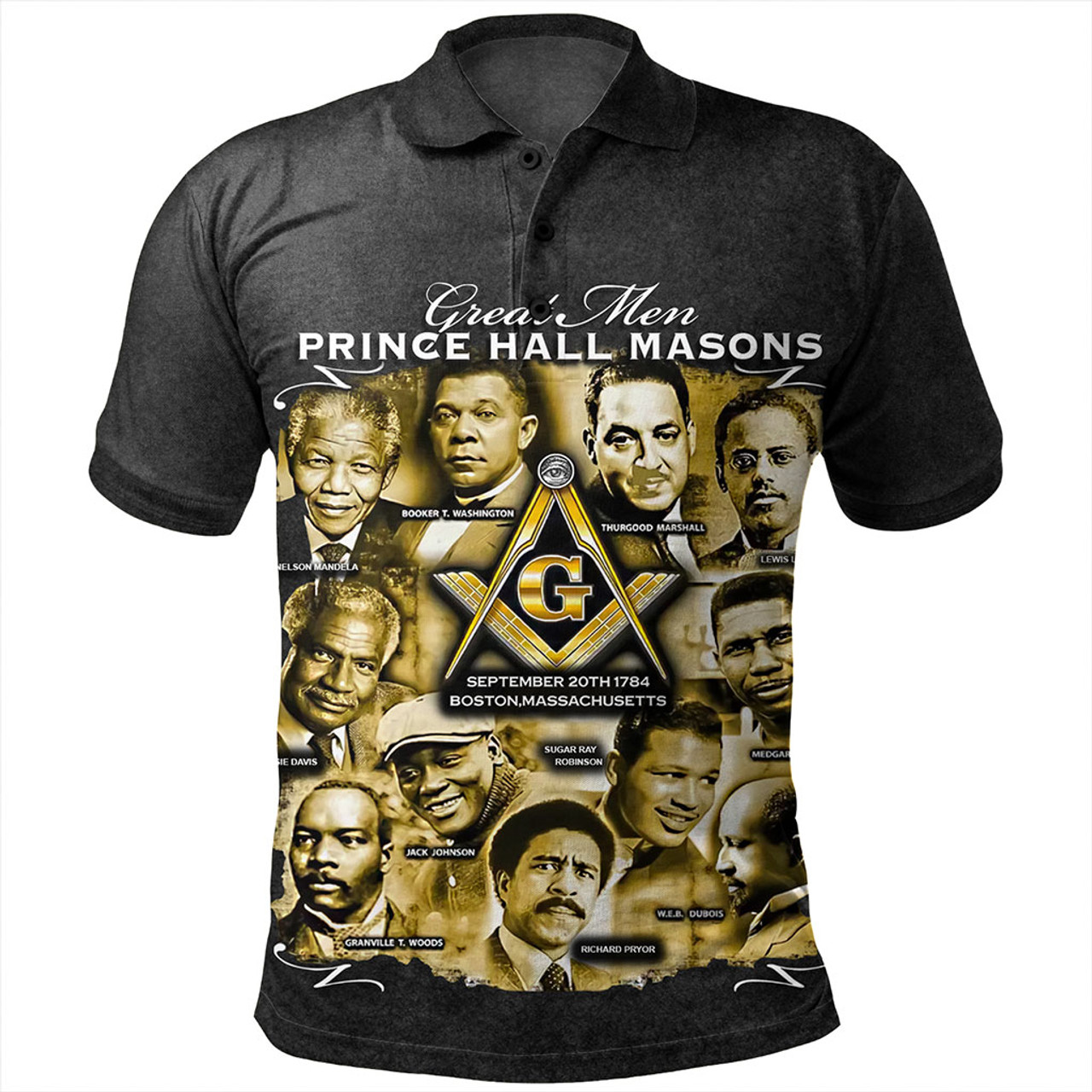 Freemasonry Polo Shirt Prince Hall Freemasonry Dropi