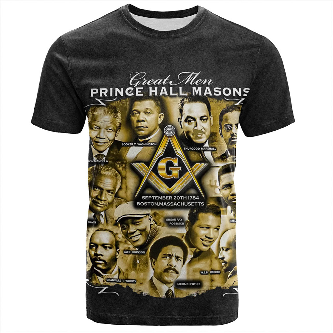 Freemasonry T-Shirt Prince Hall Freemasonry Dropi