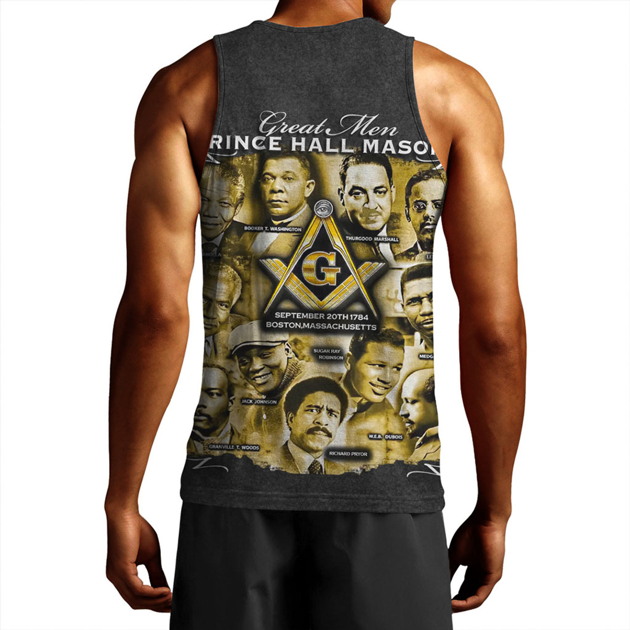 Freemasonry Tank Top Prince Hall Freemasonry Dropi