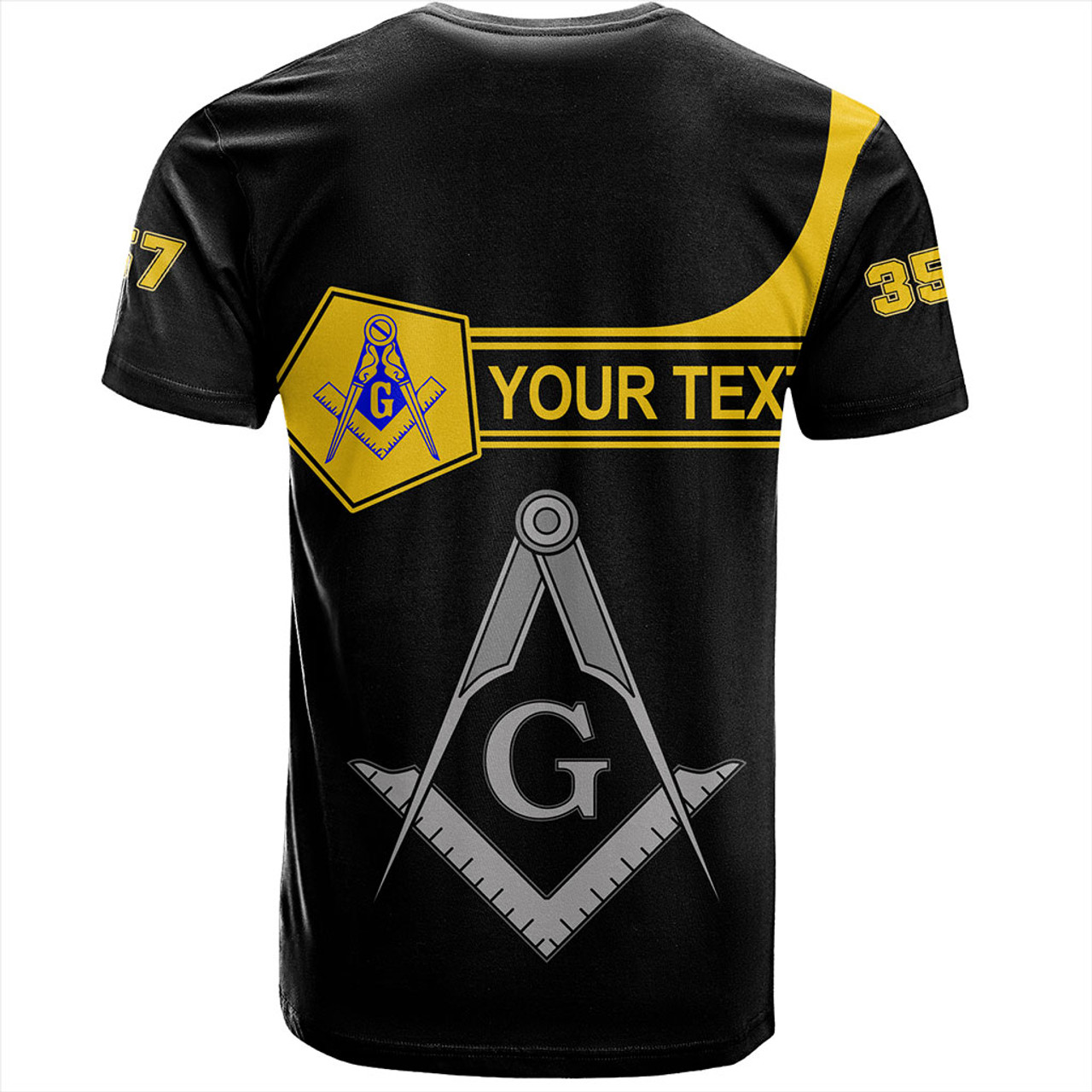 Freemasonry T-Shirt Custom Simple Style