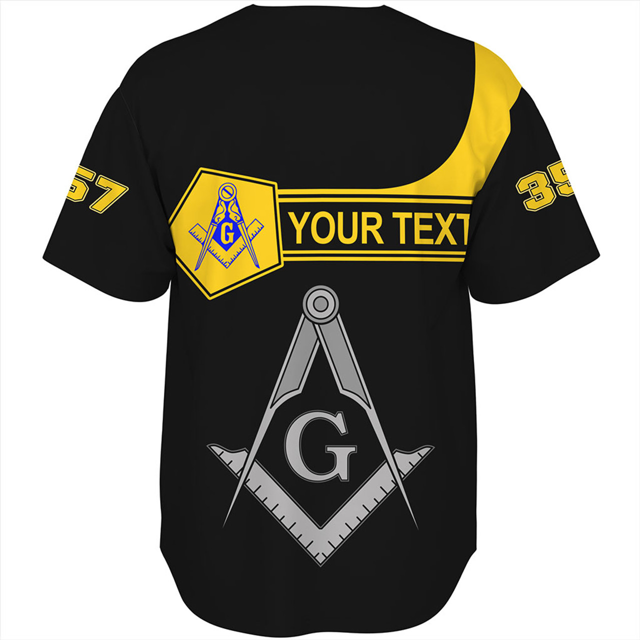 Freemasonry Baseball Shirt Custom Simple Style