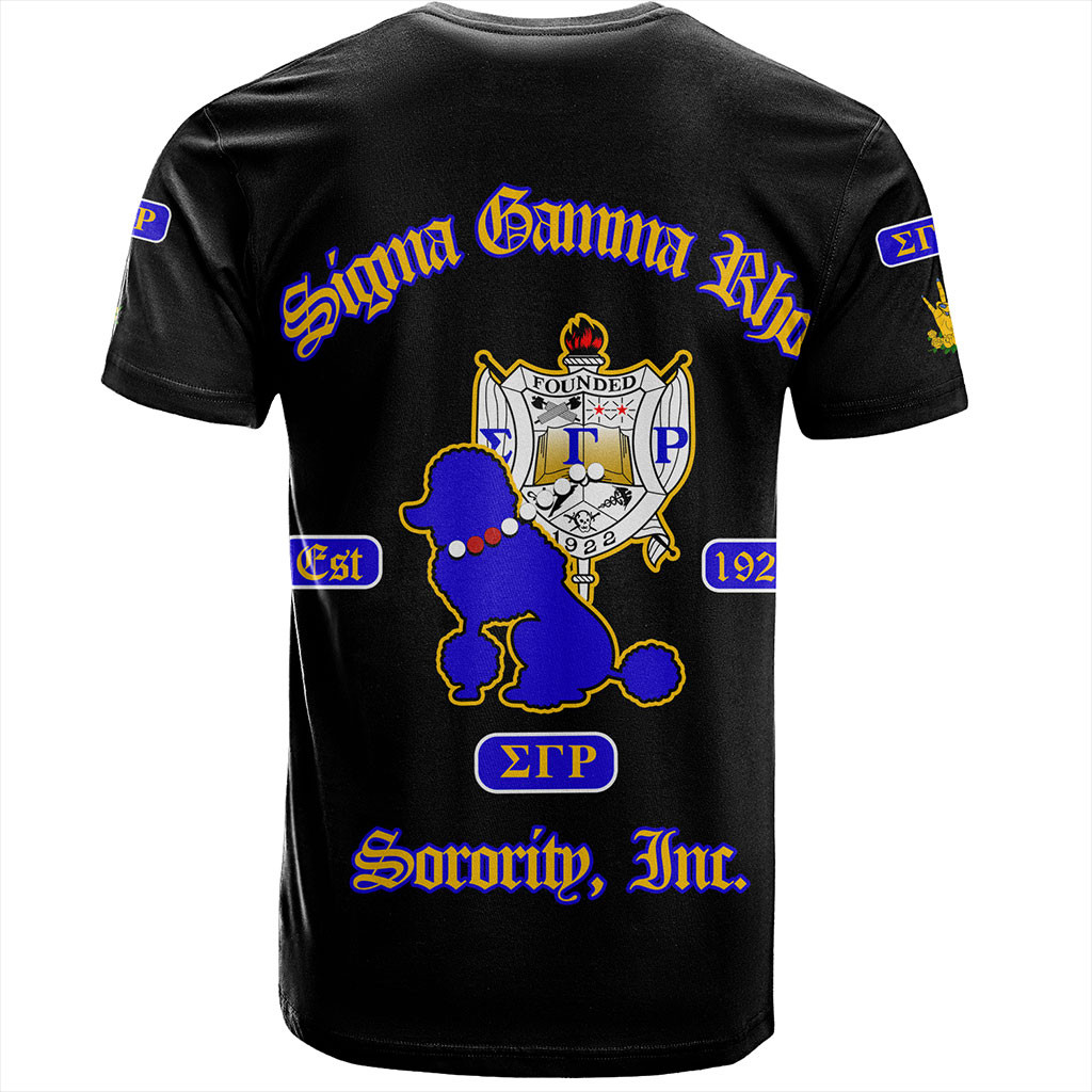 Sorority TShirt - HBCU Sigma Gamma Rho Poodle TShirt main image 0