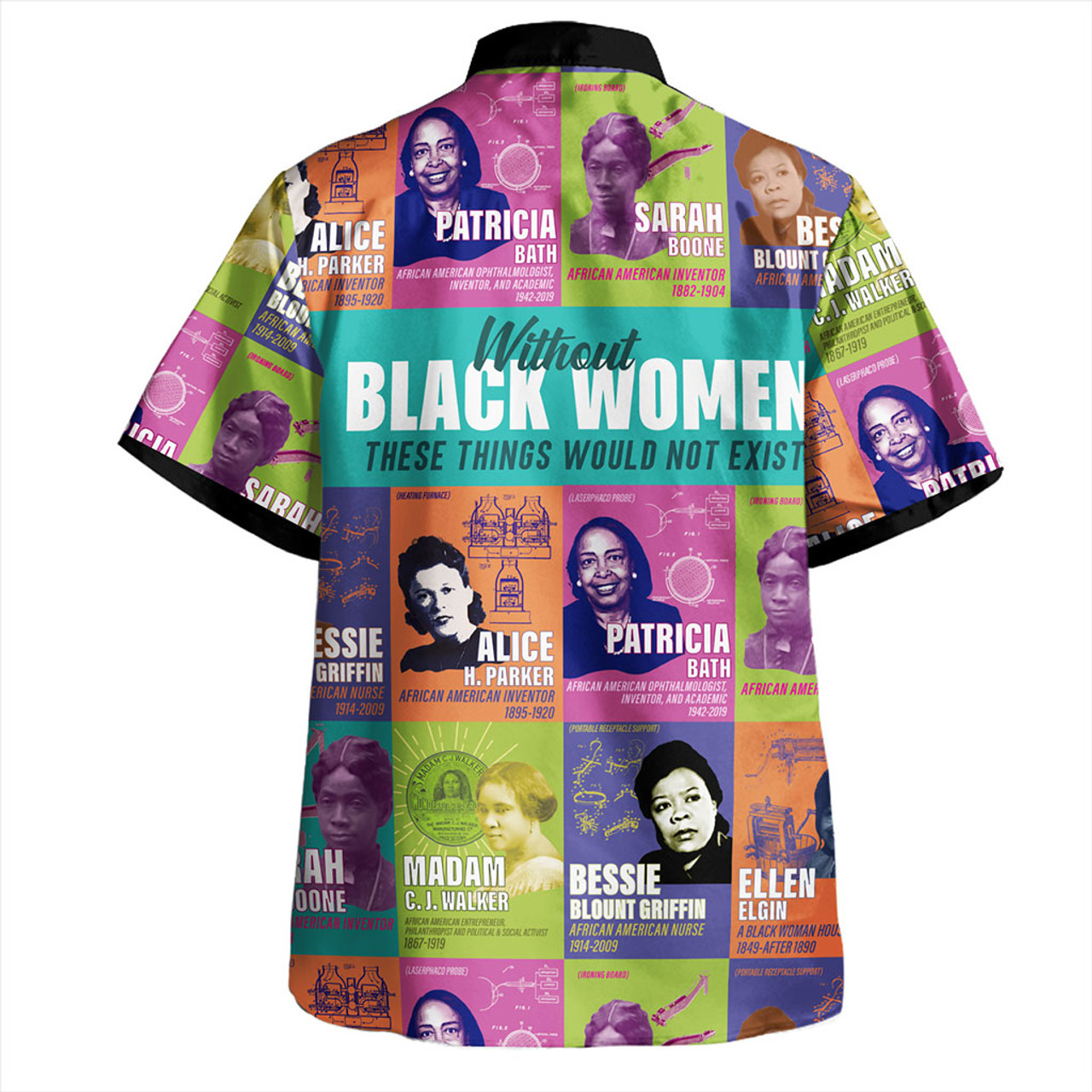 Black History Hawaiian Shirt African Women Inventors