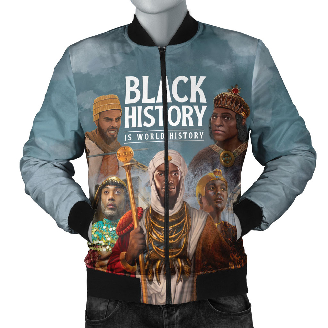 Black History Bomber Jacket Is World History