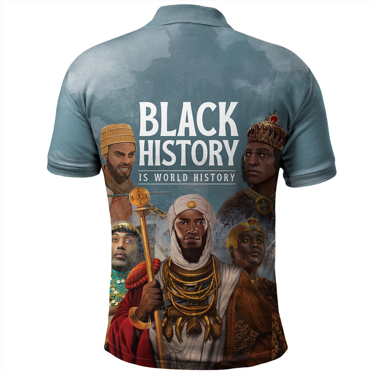 Black History Polo Shirt Is World History