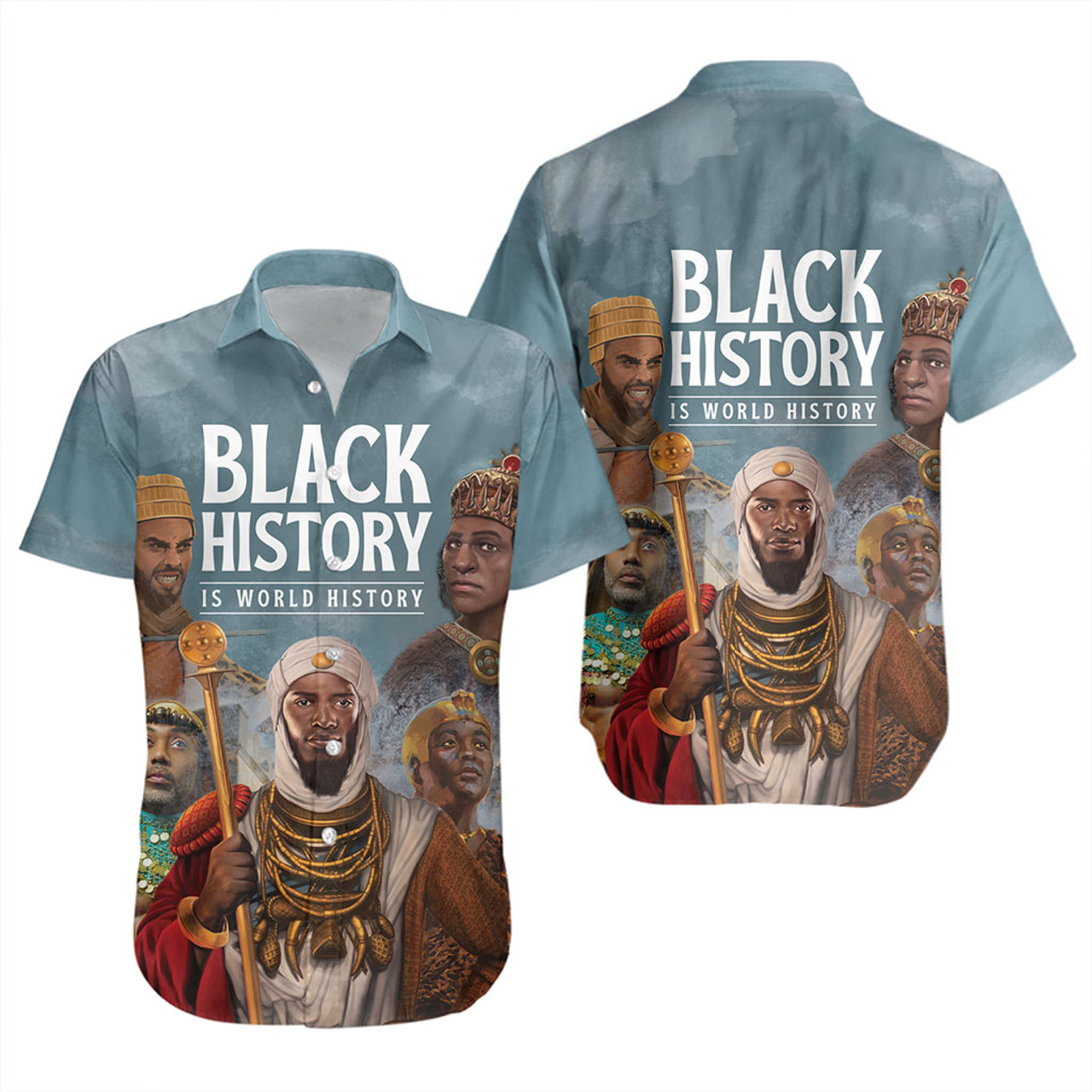 Black History Short Sleeve Shirt Is World History