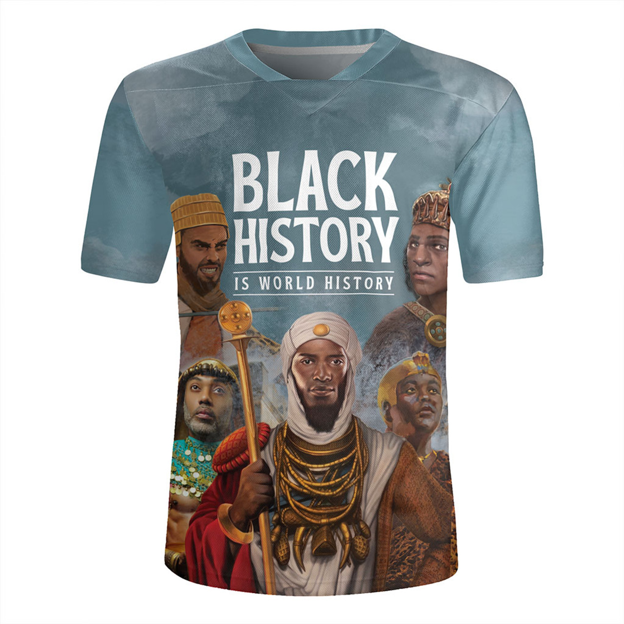 Black History Rugby Jersey Is World History