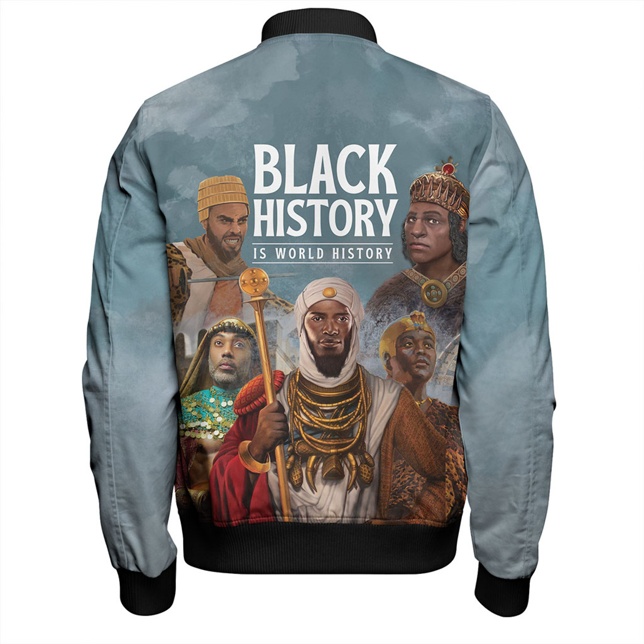 Black History Zipper Bomber Jackets Is World History