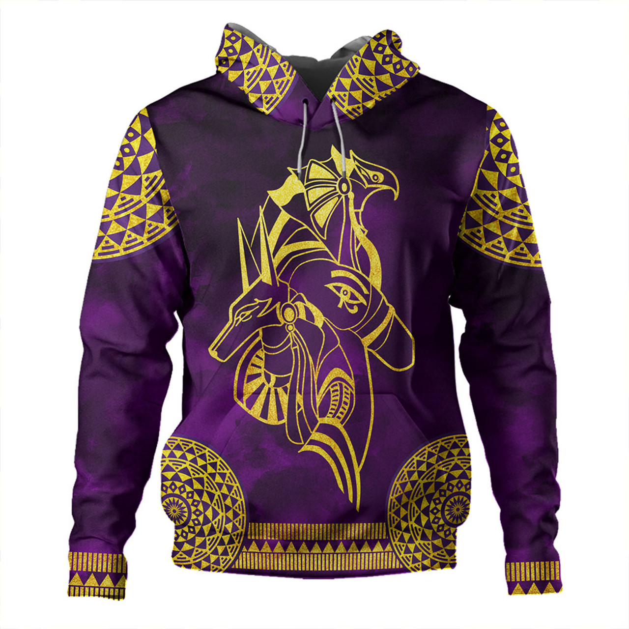 Egyptian Hoodie Anubis And Horus