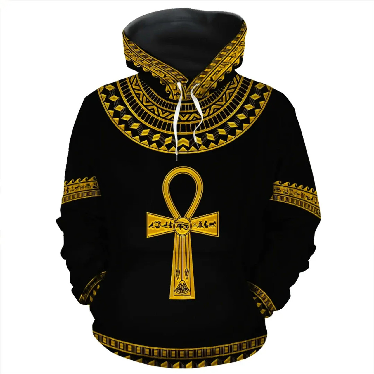 Egyptian Hoodie - Africa Ankh Egypt Hoodie II