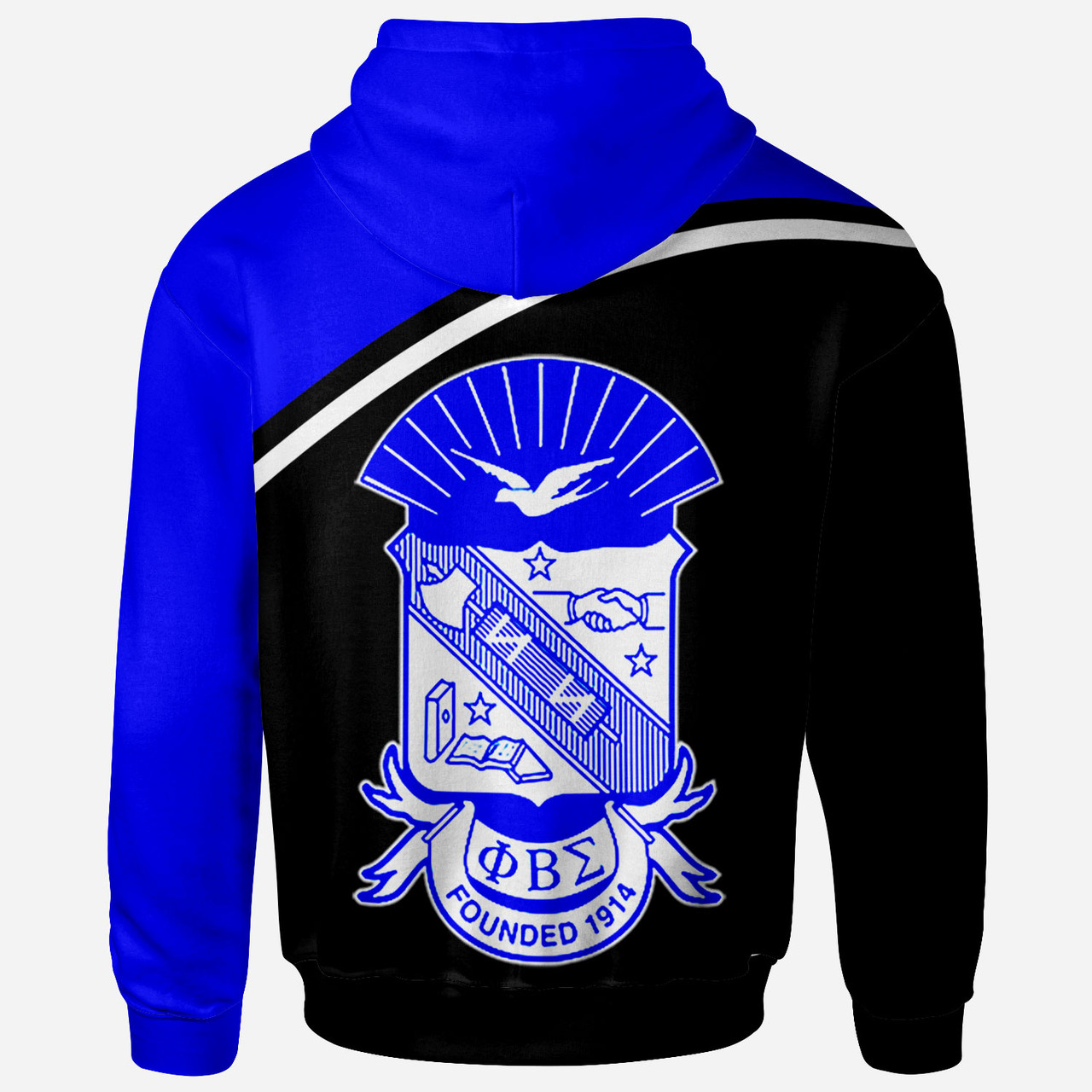 Phi Beta Sigma Hoodie - Fraternity Curve Version Hoodie