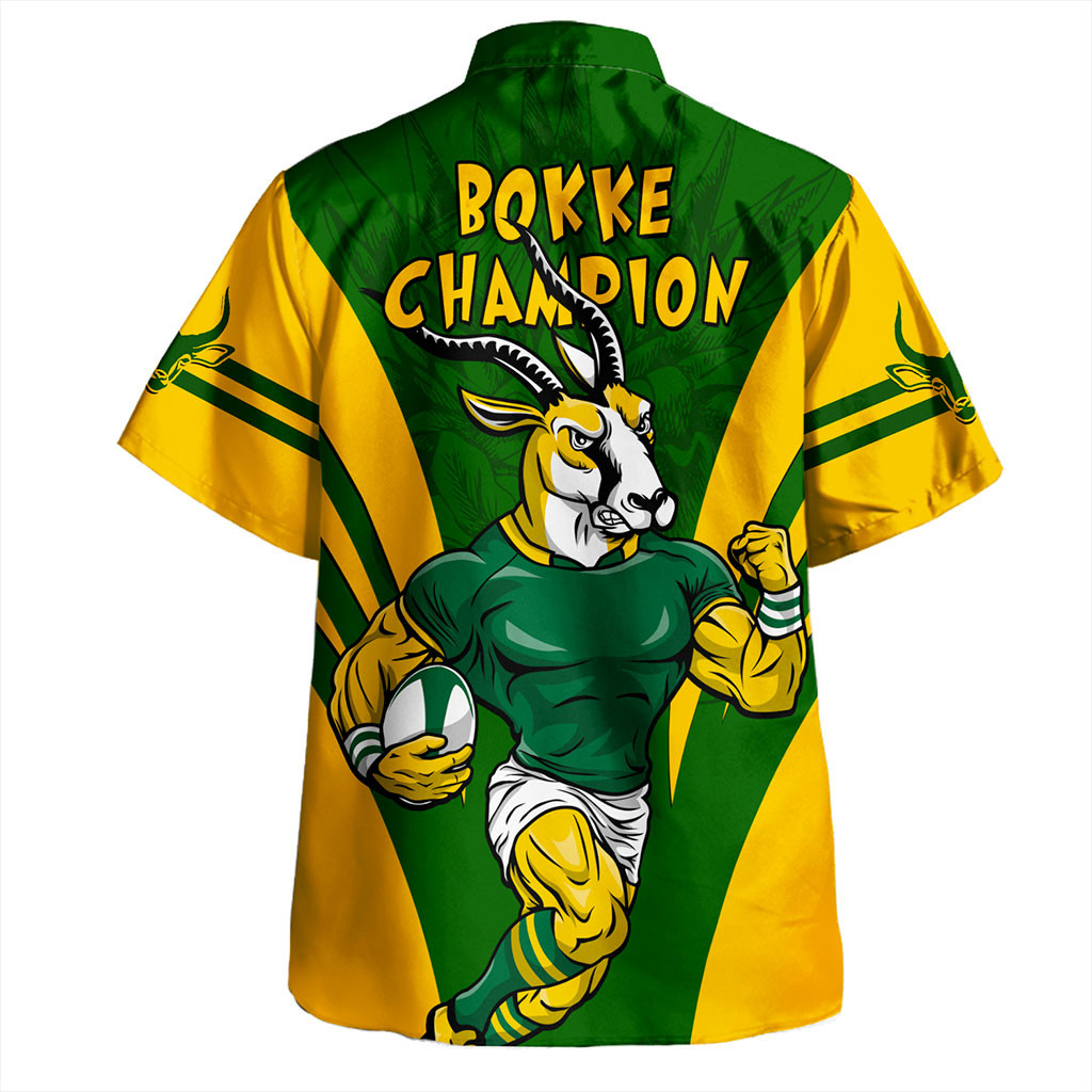 Custom South Africa Rugby Kid Hawaiian Shirt - Go Bokke Champion, World Cup LT01 main image 0