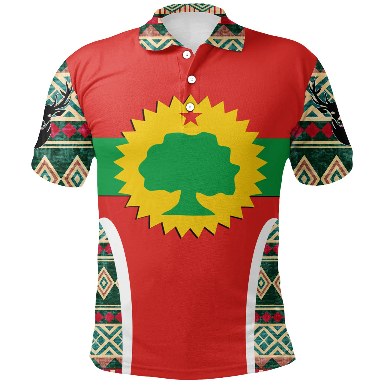 African Polo Shirt - Africa Oromo Polo Shirt