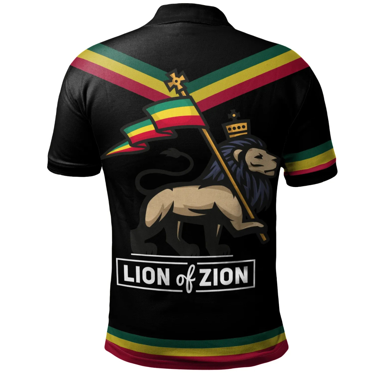 Ethiopia Polo Shirt - Africa Coat of Arm Flag Polo Shirt