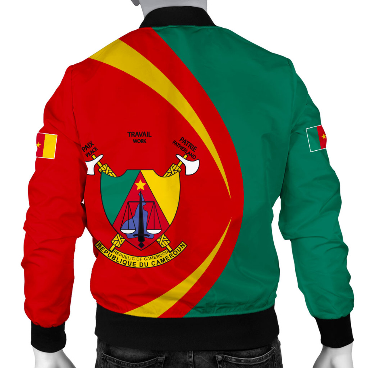 Cameroon Bomber Jacket Circle Style