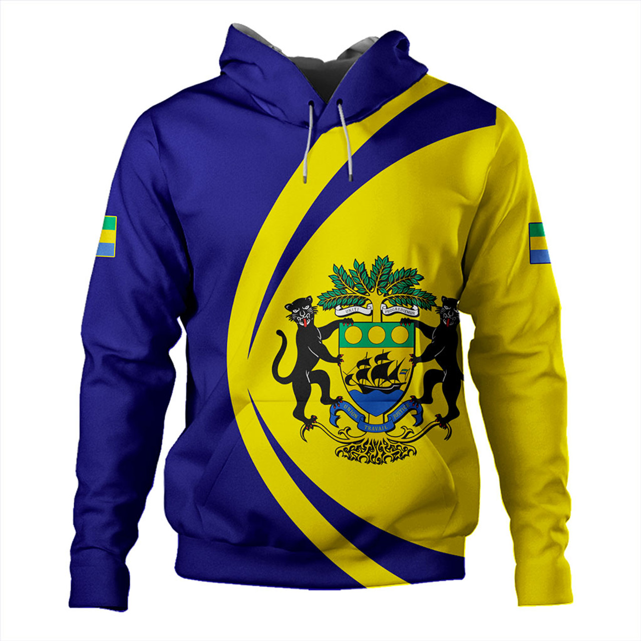 Gabon Hoodie Circle Style