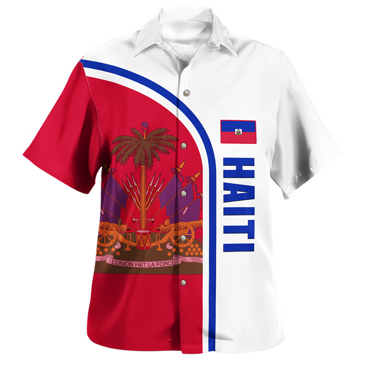 Haiti Hawaiian Shirt In My Heart