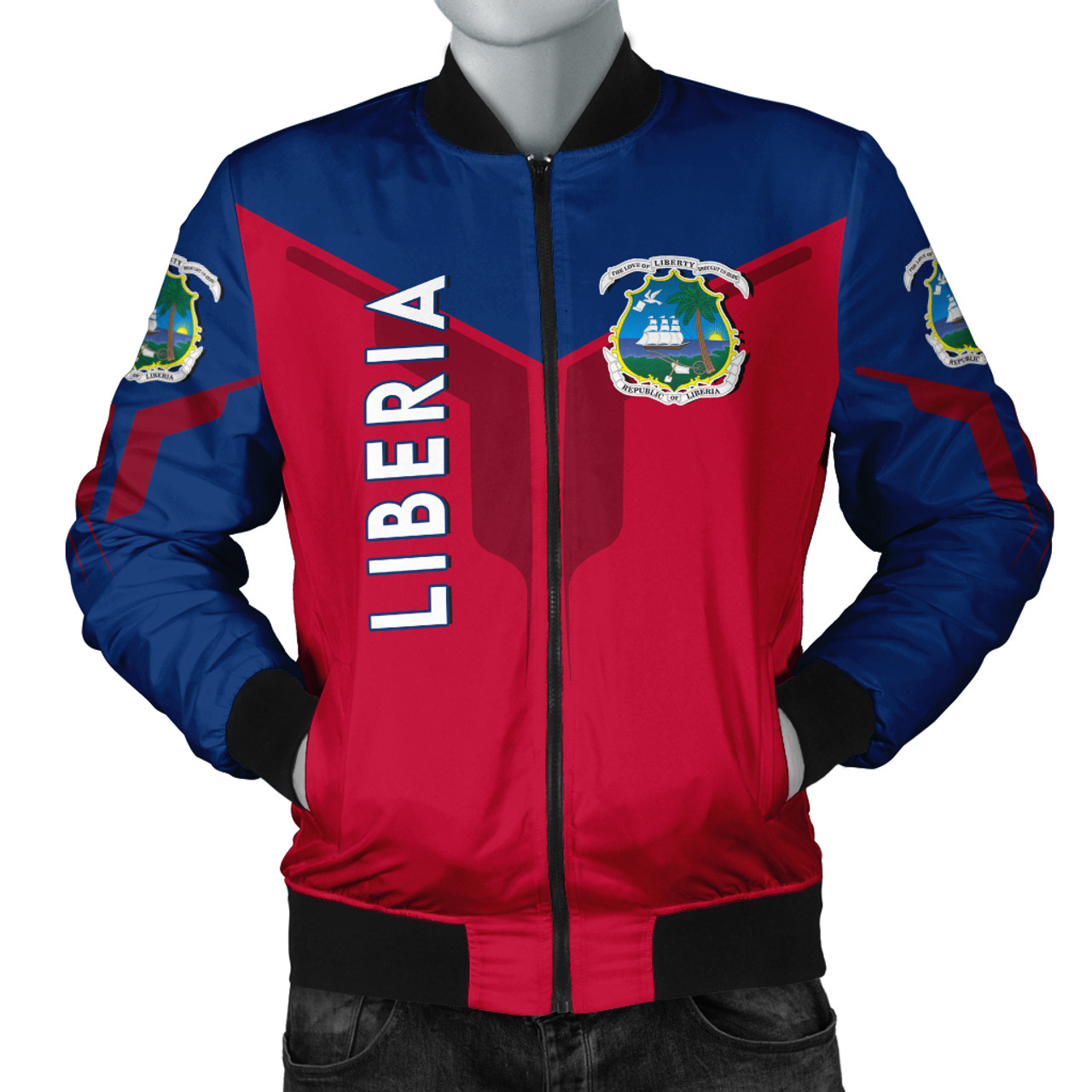 Liberia Bomber Jacket Arrow Style