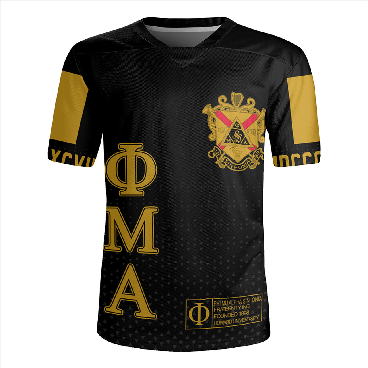 Phi Mu Alpha Sinfonia Rugby Jersey University 1898