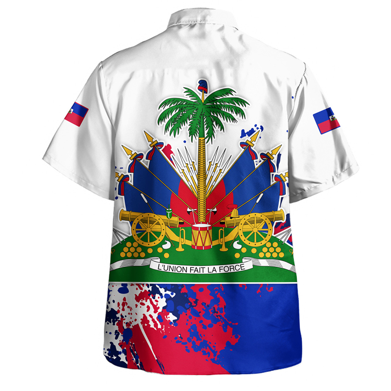 Haiti Hawaiian Shirt Spanit Style