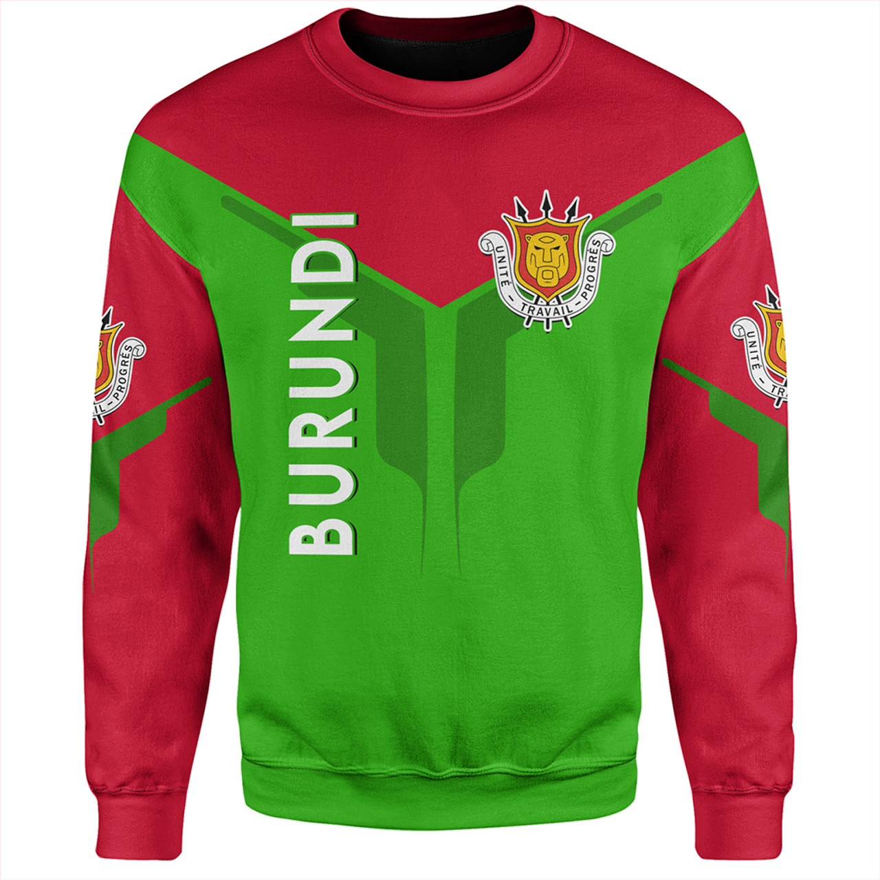 Burundi Sweatshirt Arrow Style