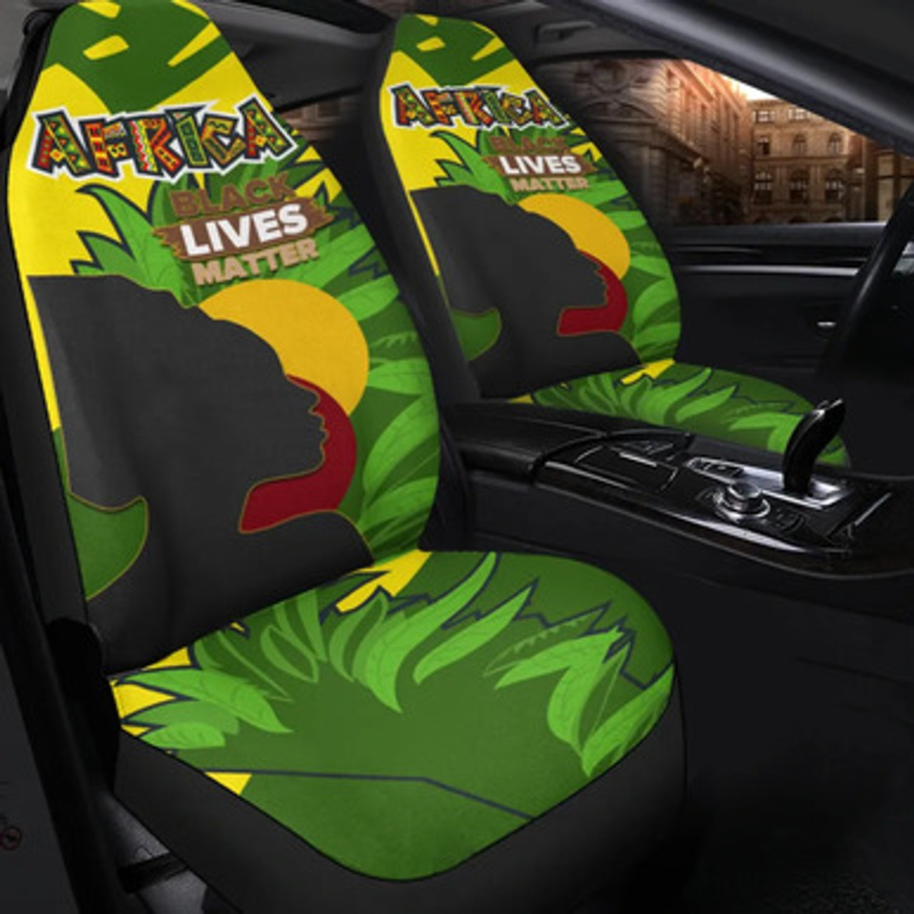 Black Lives Matter Car Seat Cover - Happy Black History Month 2022 Car Seat Cover