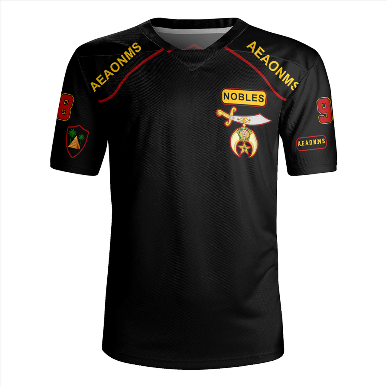 Shriners Rugby Jersey Nobles Fraternity