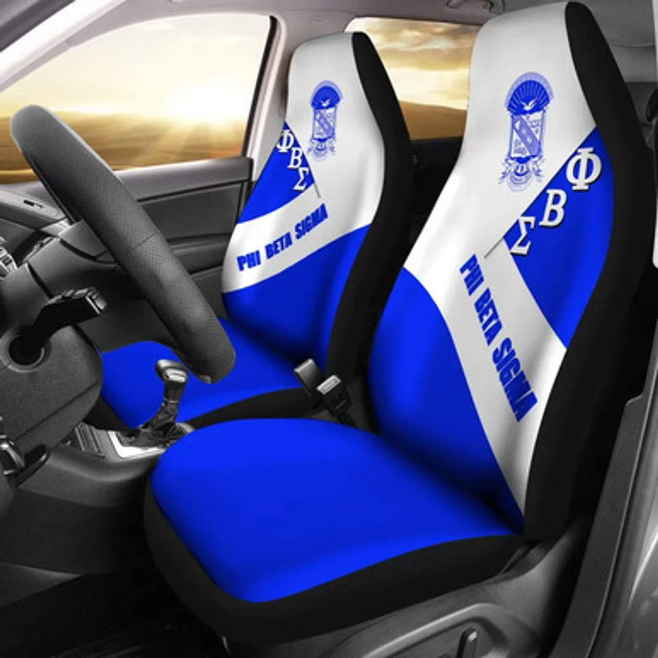 Phi Beta Sigma Car Seat Cover - Fraternity In Me Car Seat Cover