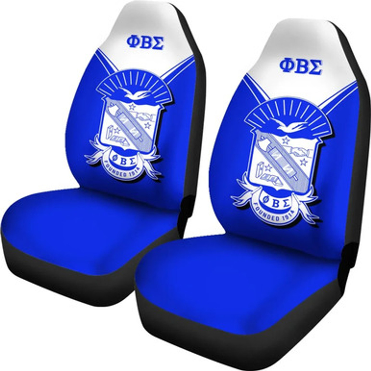 Phi Beta Sigma Car Seat Cover - Fraternity Pride Version Car Seat Cover