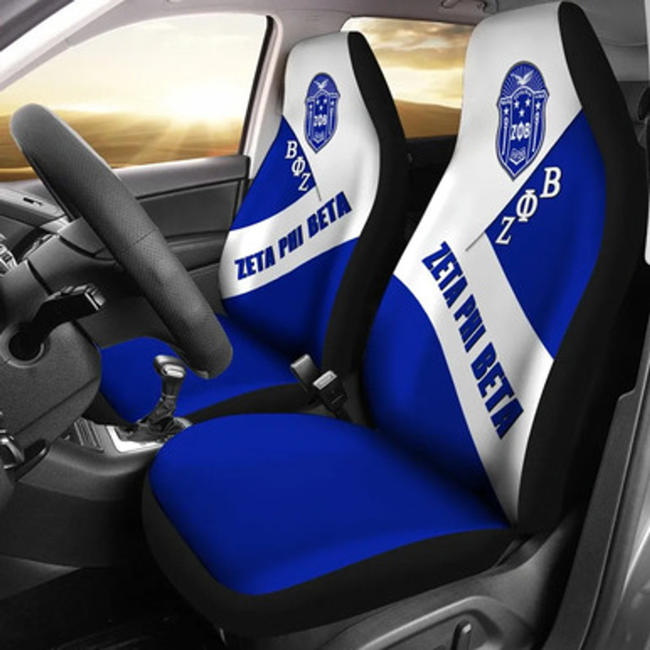 Zeta Phi Beta Car Seat Cover - Sorority In Me Car Seat Cover