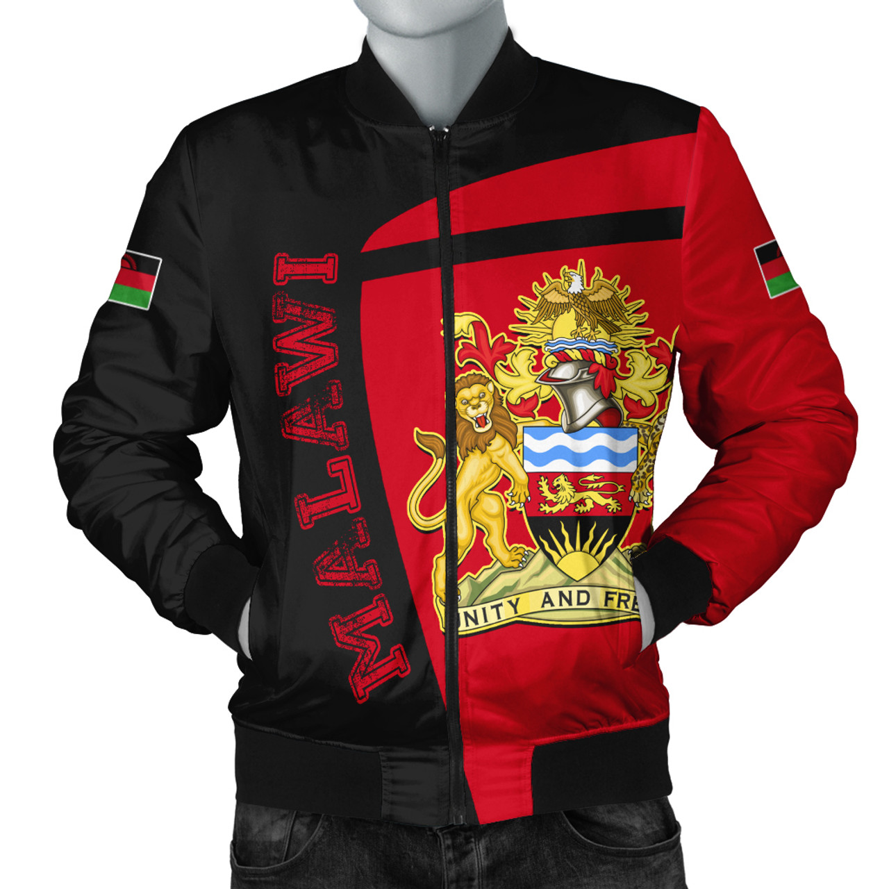 Malawi Bomber Jacket Half Concept