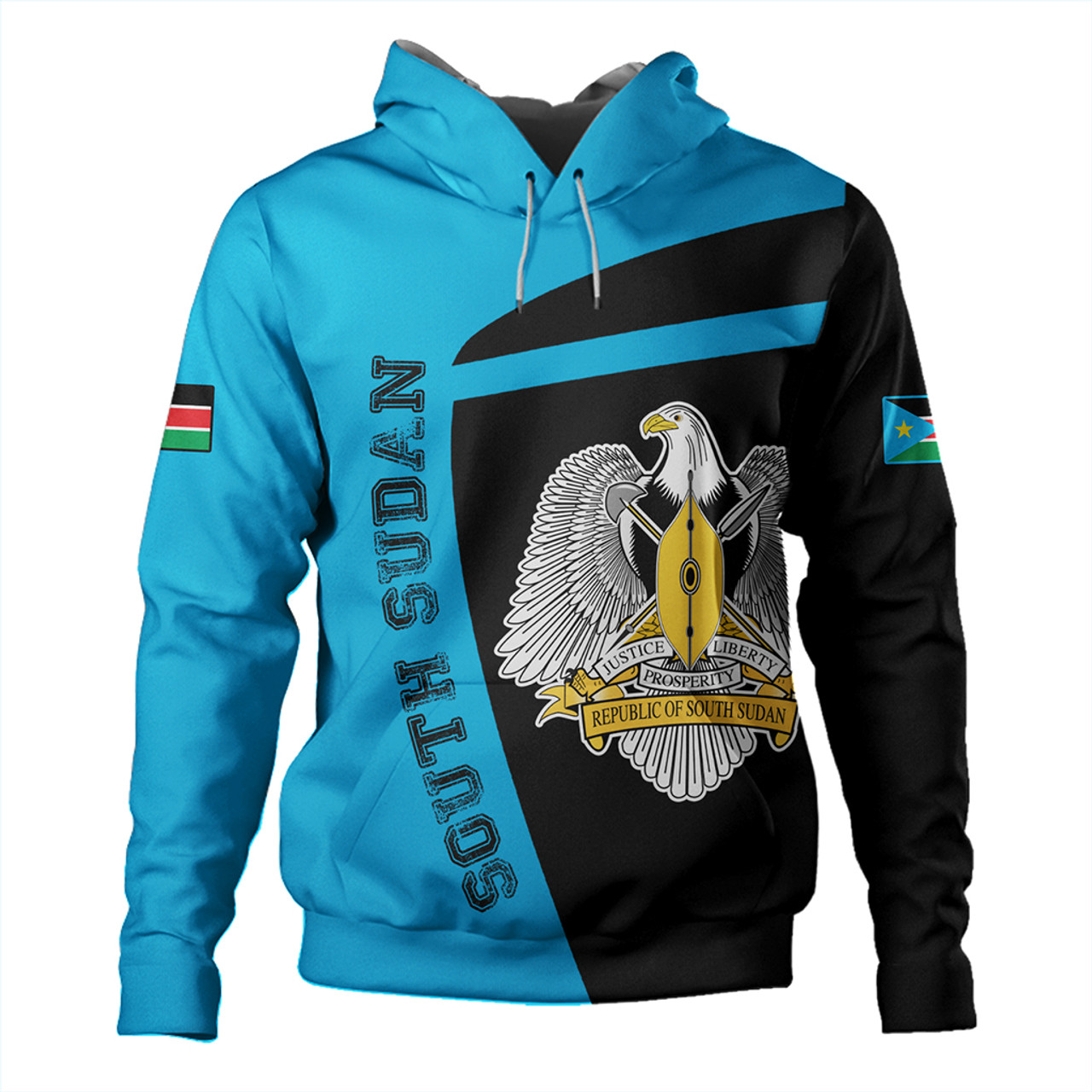 South Sudan Hoodie Half Concept