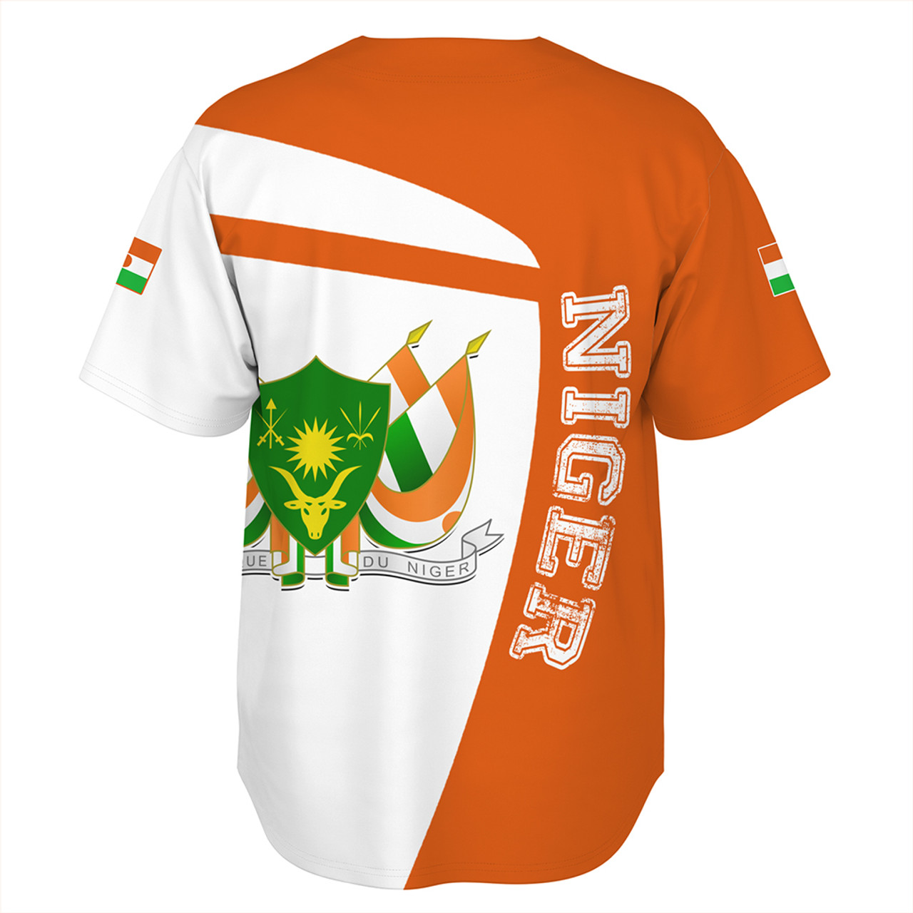 Niger Baseball Shirt Half Concept