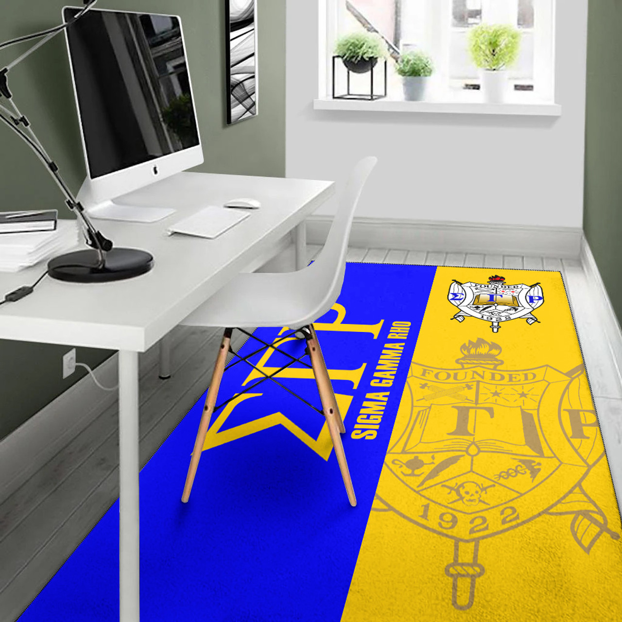 Sigma Gamma Rho Area Rug - Sorority Area Rug