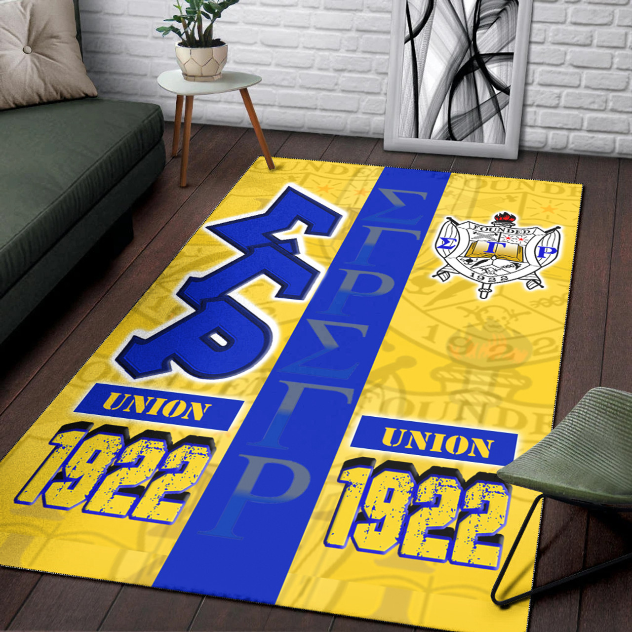 Sigma Gamma Rho Area Rug - Sorority Pride Style Area Rug