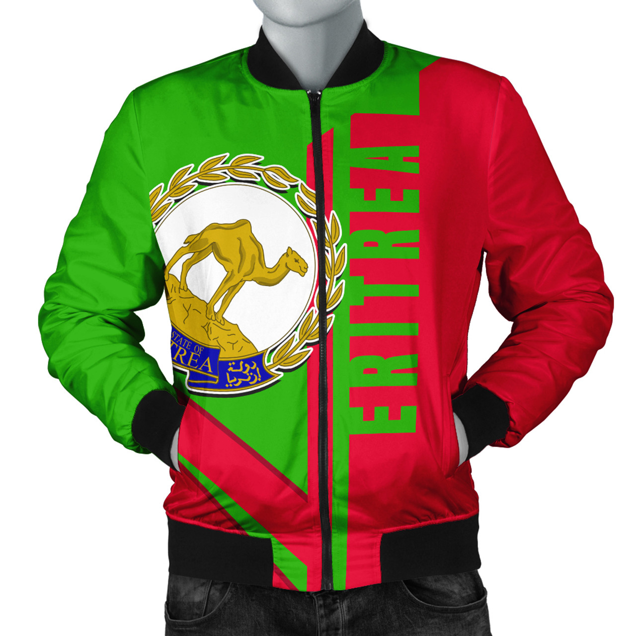 Eritrea Bomber Jacket Casual Style