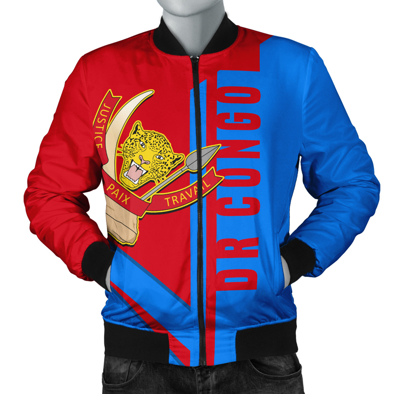 Democratic Republic Of The Congo Bomber Jacket Casual Style