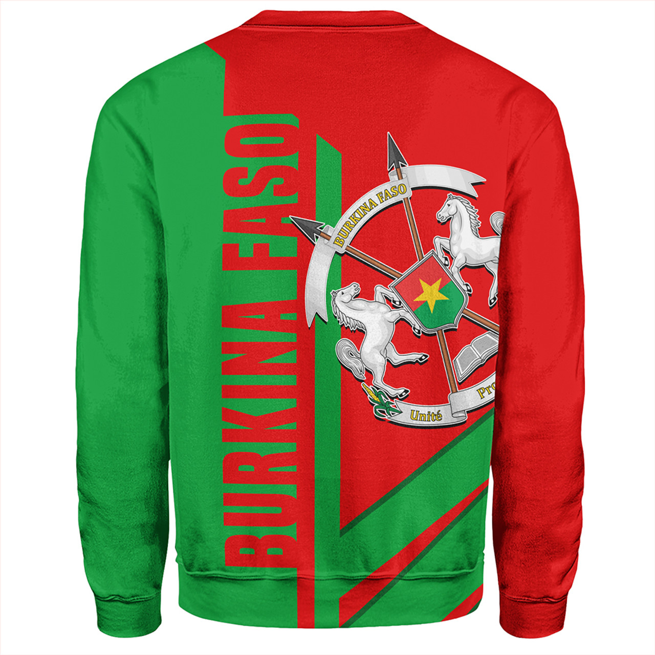 Burkina Faso Sweatshirt Casual Style