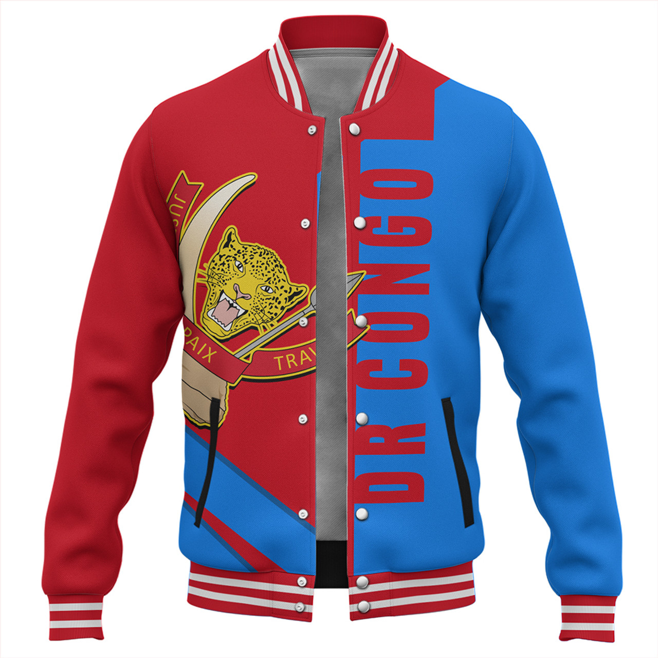 Democratic Republic Of The Congo Baseball Jacket Casual Style