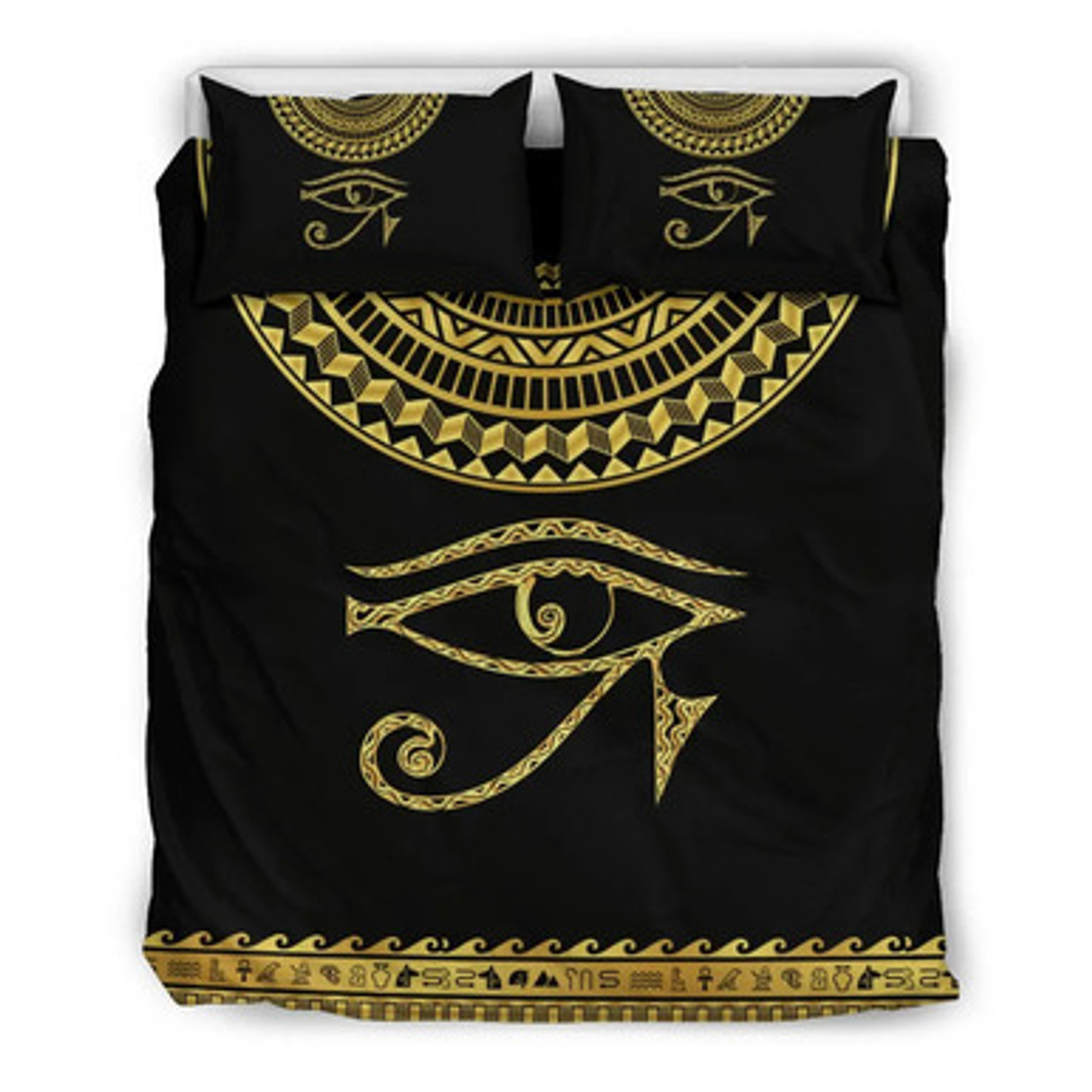 Egyptian Bedding Set - African Patterns Horus Egypt Bedding Set