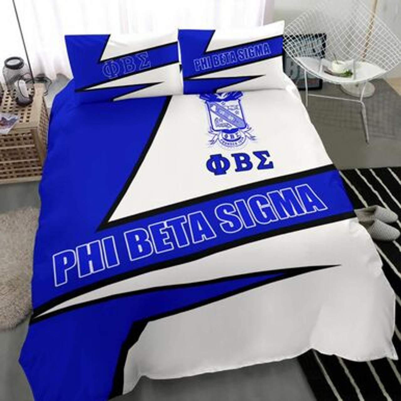 Phi Beta Sigma Bedding Set - Fraternity My Pride  Bedding Set