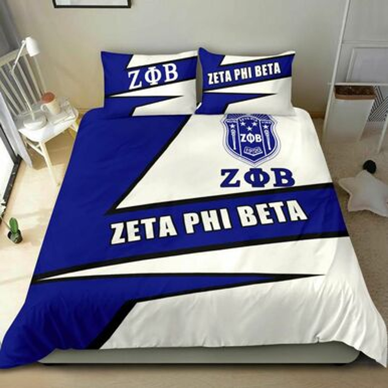 Zeta Phi Beta Bedding Set - Sorority My Pride  Bedding Set