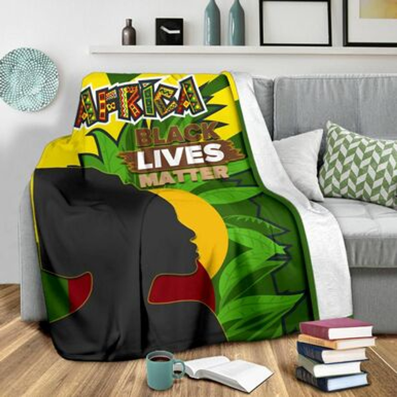 Black Lives Matter Blanket - Happy Black History Month 2022 Blanket