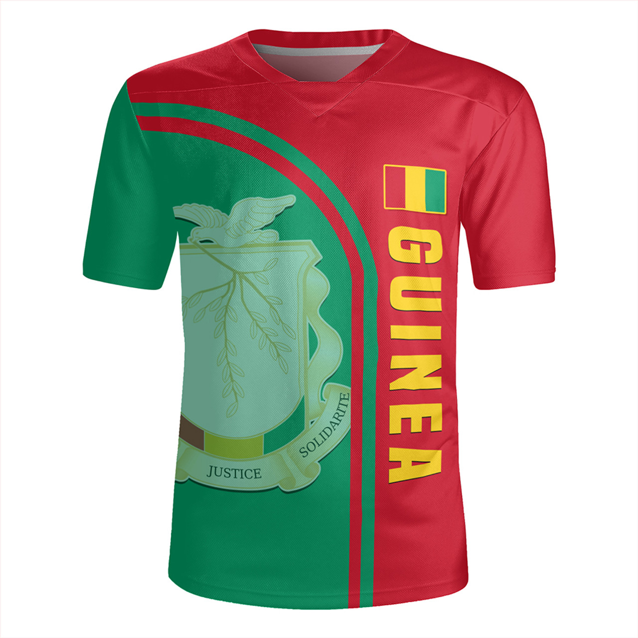 Guinea Rugby Jersey Custom In My Heart