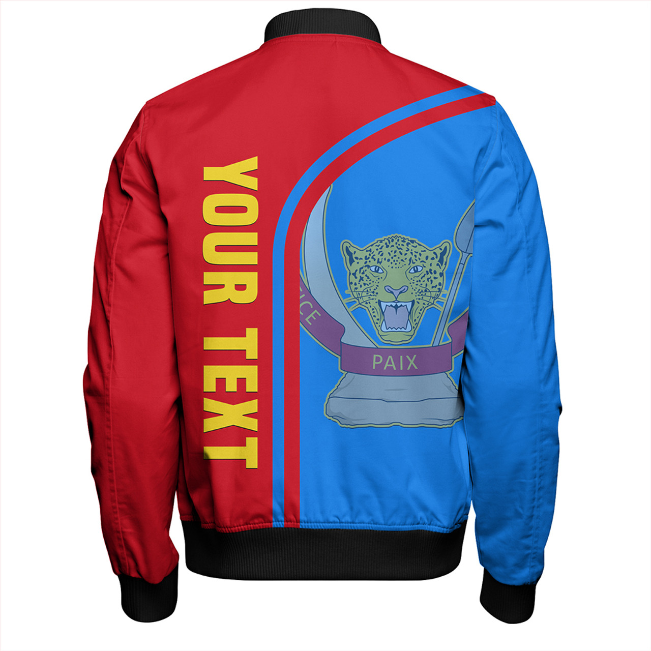 Democratic Republic Of The Congo Zipper Bomber Jacket Custom In My Heart