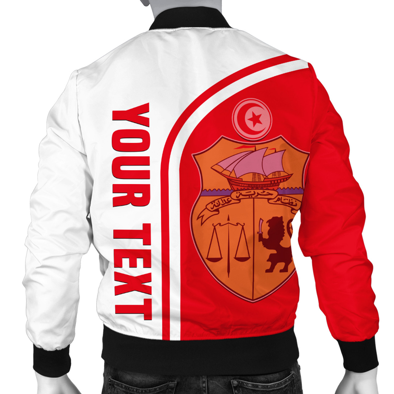 Tunisia Bomber Jacket Custom In My Heart