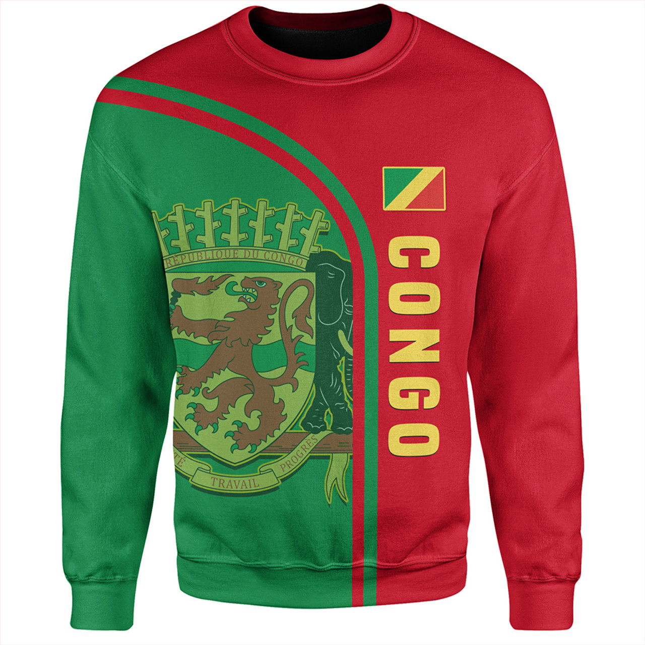 Republic of the Congo Sweatshirt Custom In My Heart