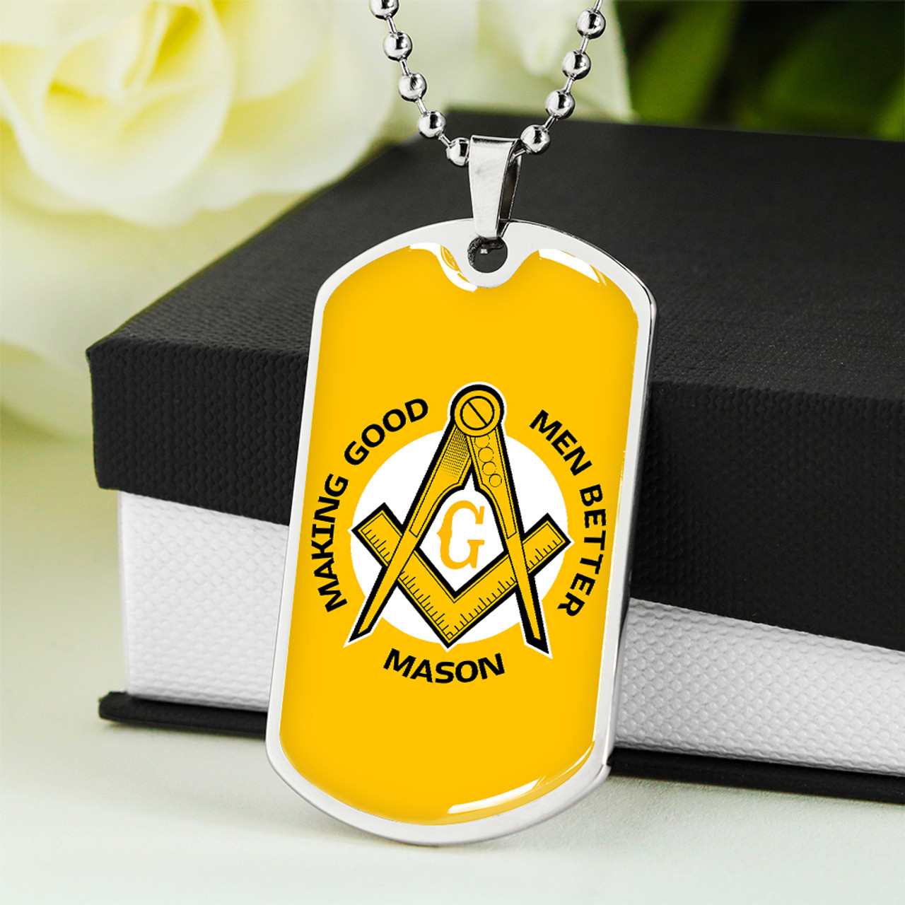 Freemasonry Military Dog Tag Mason Making Good